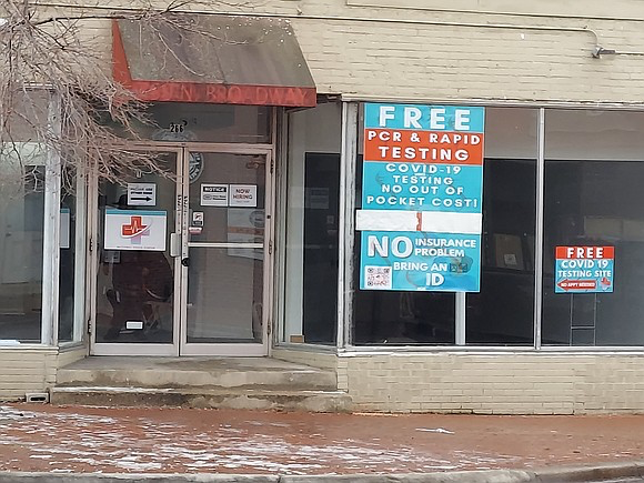 A new COVID lab opened in Joliet at Cass and Eastern Ave. that offers free testing
