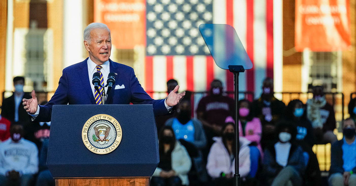 “The next few days, when these bills come to a vote, will mark a turning point in this nation. Will we choose democracy over autocracy, light over shadow, justice over injustice?” President Biden asserted in excerpts of a speech released before his Georgia visit.