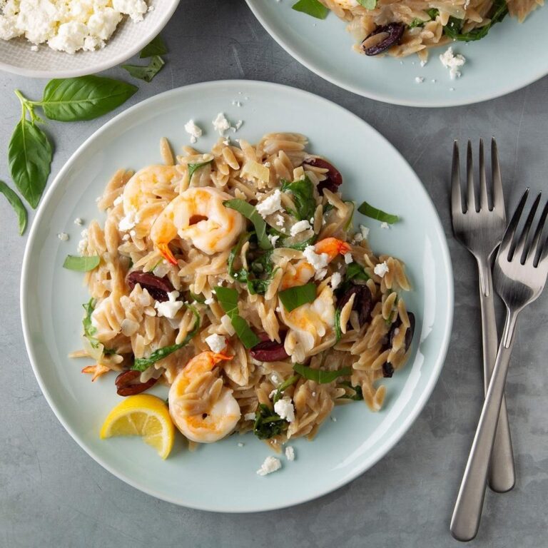 Lemon Shrimp Orzo: A Delicious 30-Minute Meal with Fresh Flavors