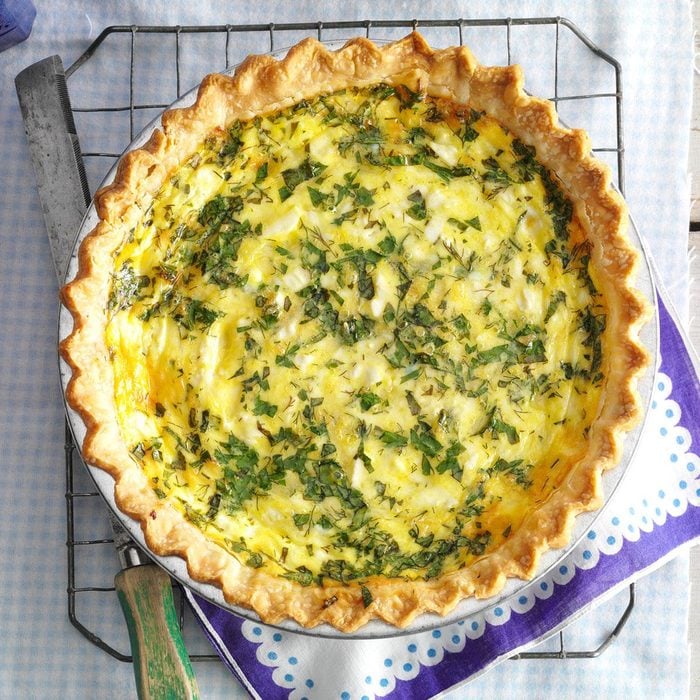 Cheese and Herb Quiche: A Delightful Addition to Your Brunch Menu