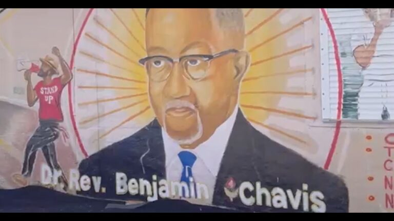 Miami Artist Unveils Mural Honoring NNPA President and Civil Rights Leader Benjamin F. Chavis Jr.