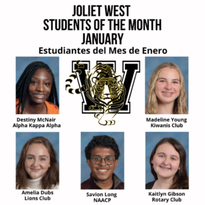 Joliet West students of the month