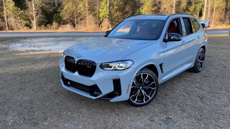 Walkaround 2022 BMW X3 M Competition and POV Test Drive