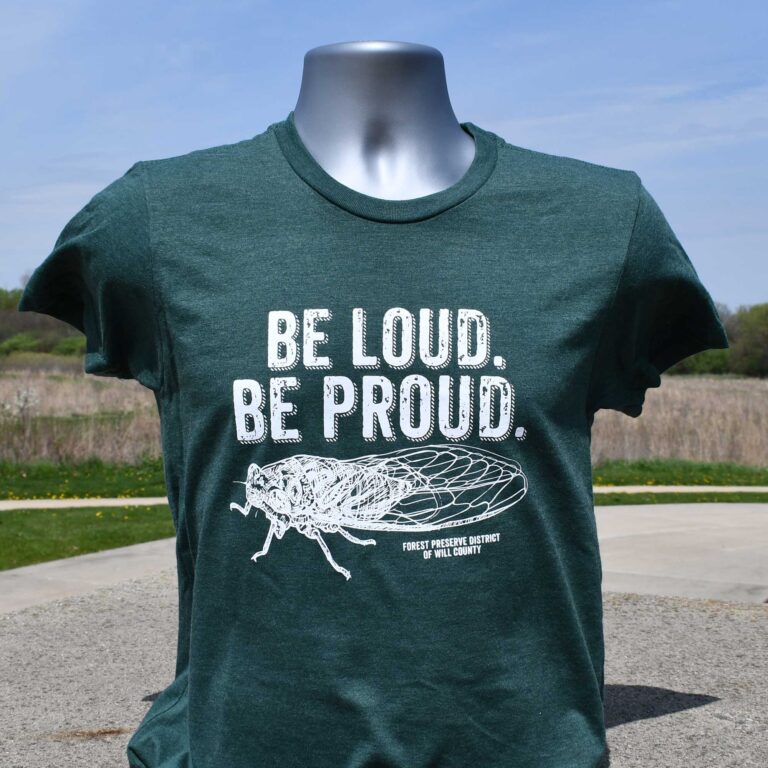 Commemorate summer cicada fundraiser with a Forest Preserve T-shirt