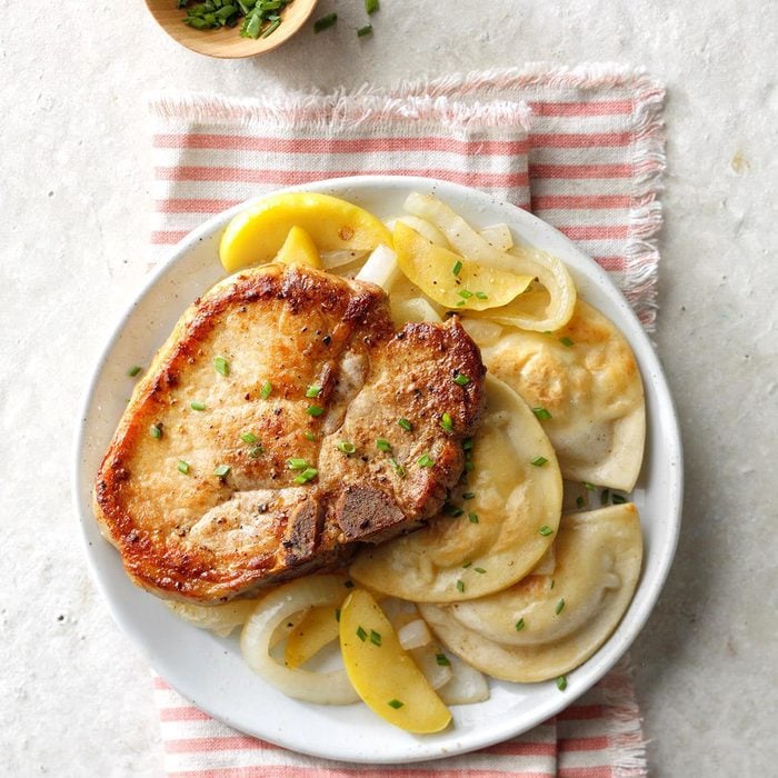 Pork Chops and Pierogi Recipe: A Delicious and Easy Meal Option